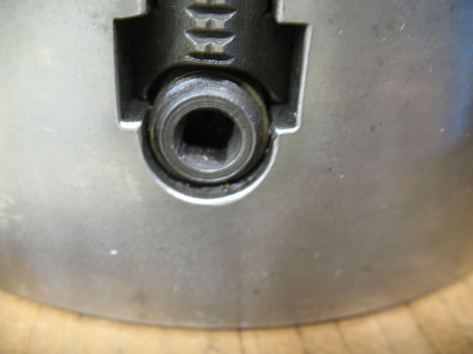 4 JAW CHUCK 8-1/4″ CUSHMAN SKINNER HORTON D1-3 MOUNT MONARCH ETC ***XLNT***