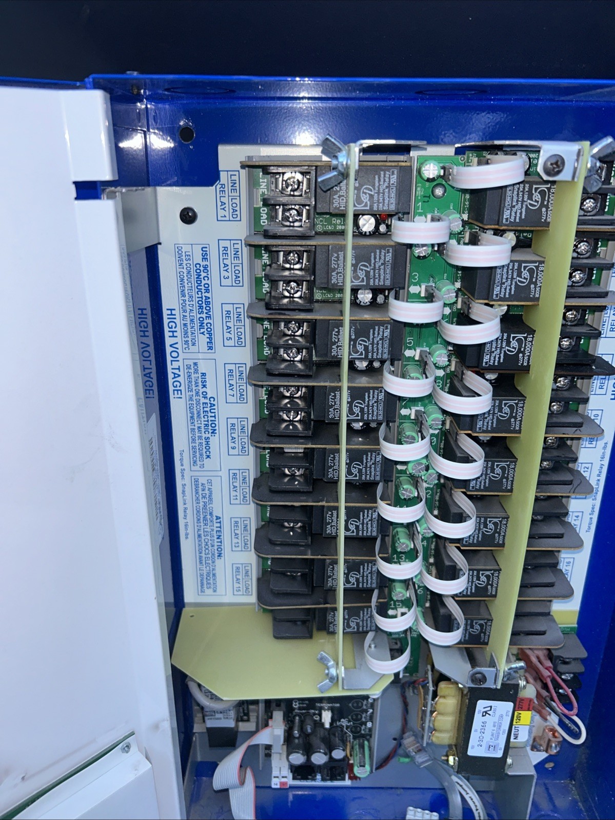Lighting Control The Blue Box Smart Relay Panel GR1416LT 8/16 Relay