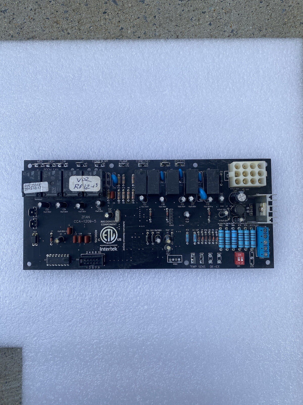 Suburban PTAC Control Board PN: 233141