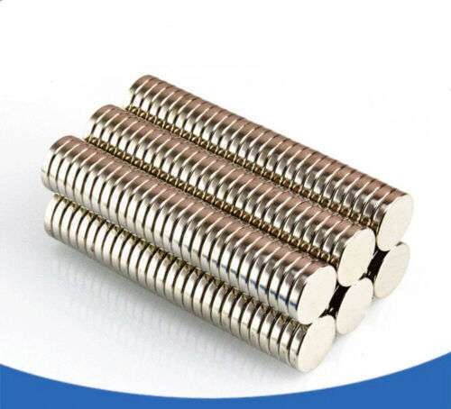 5~200Pcs Super Strong Rare Earth Round Neodymium Magnet Disc Thin Tiny 12mm*2mm