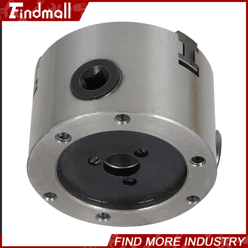 Chuck Manual Chuck 3″ K11-80 Self-centering Lathe Drilling Part 80mm 3 Jaw Lathe