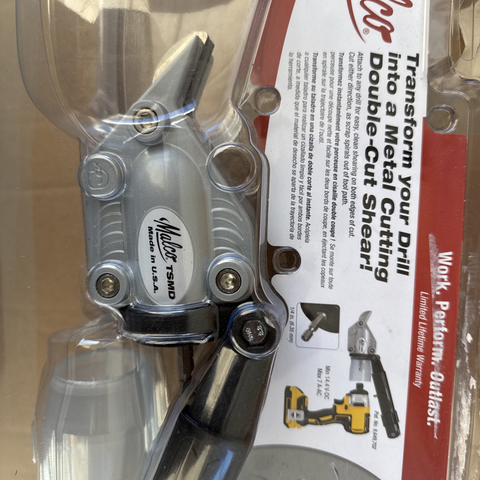 TSCM Corrugated Metal Turbo Shear Attachment
