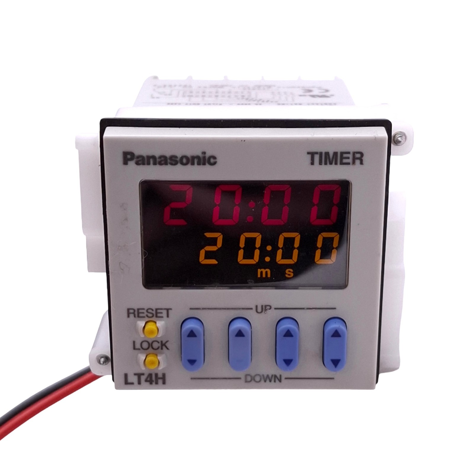 Panasonic LT4H-DC24VS Digital Timer Delay Relay, SPDT, 0.001s-999.9h, 24VDC Coil