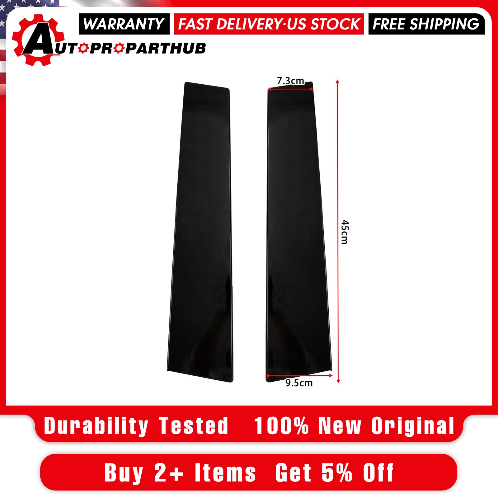 926-449,Driver and Passenger Side Glass Trim on B-pillar for Ford Explorer 11-16