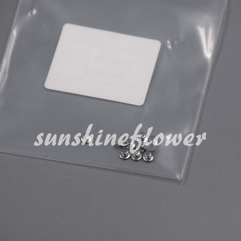 10 Pcs/1 Pack Dental Orthodontic Lingual Buttons for Bondable Round Base Brand