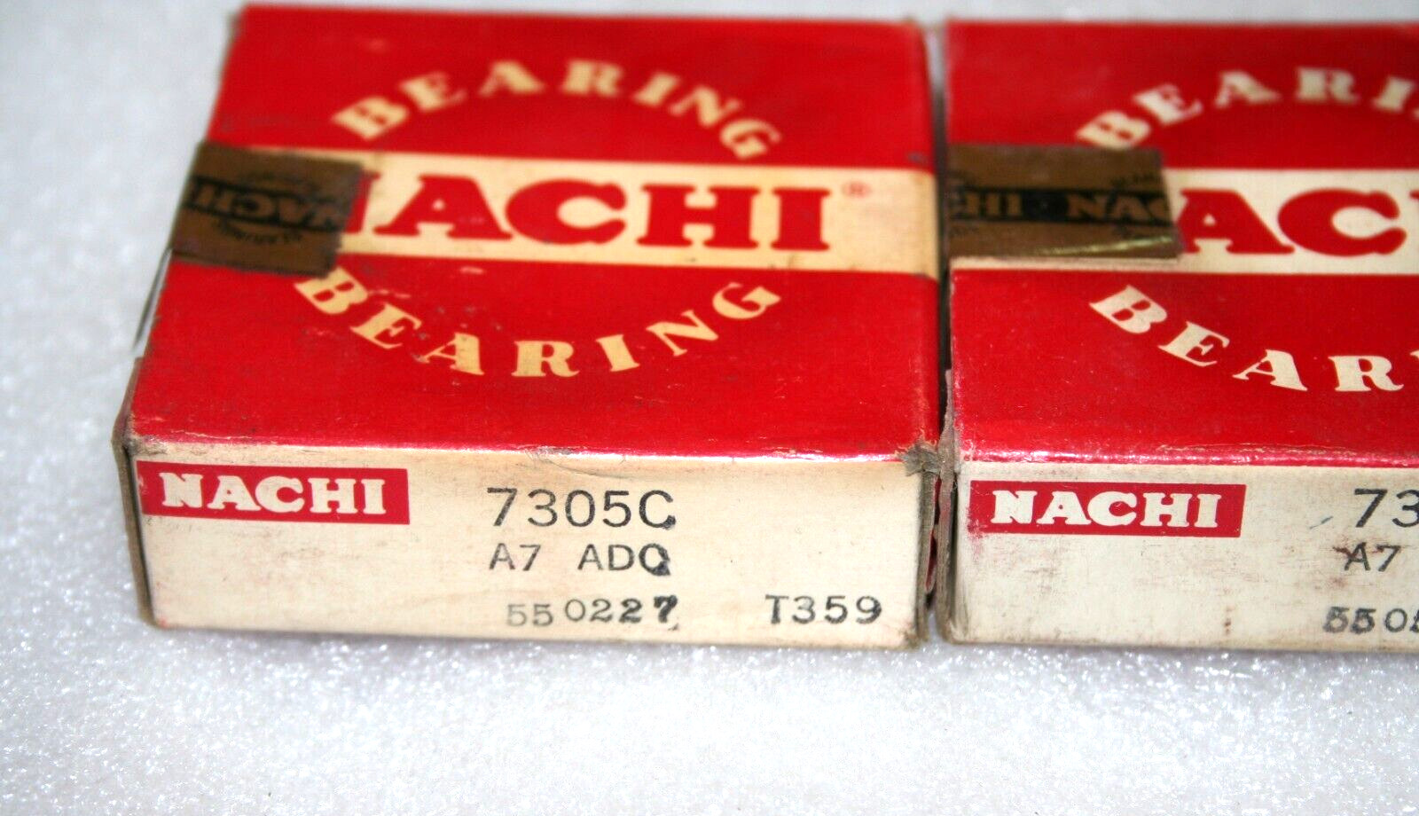 (Lot of 2) NACHI 7305 C Angular Contact Bearings 7305C * NEW *