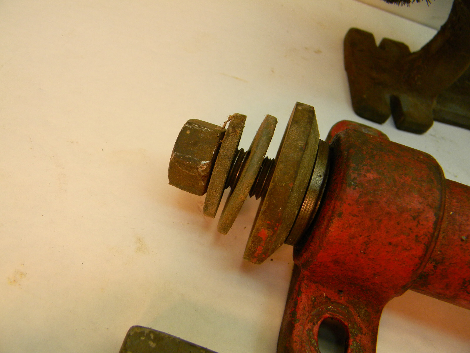3 Belt driven Bench Arbors.; Machinist, mechanic, shop