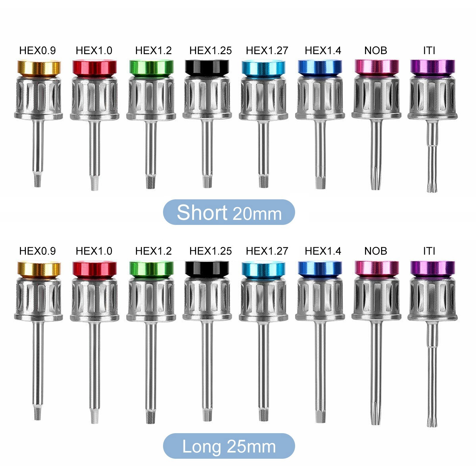 Dental Universal Implant Prosthetic Kit Torque Wrench Screw Drivers Remover USA
