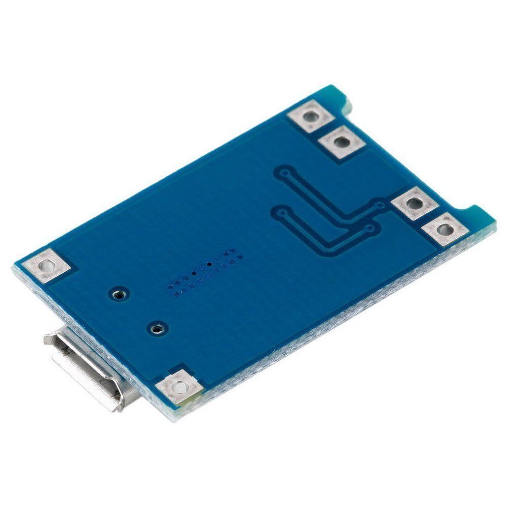 2PCS 5V 1A Micro USB TP4056 18650 Lithium Battery Charging Board Charger Module