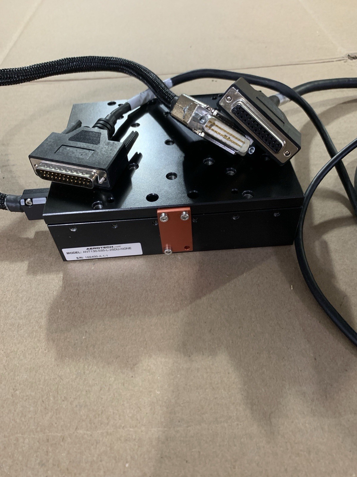 Aerotech ANT130-035-L-25DU-NONE single Axis Linear Stage