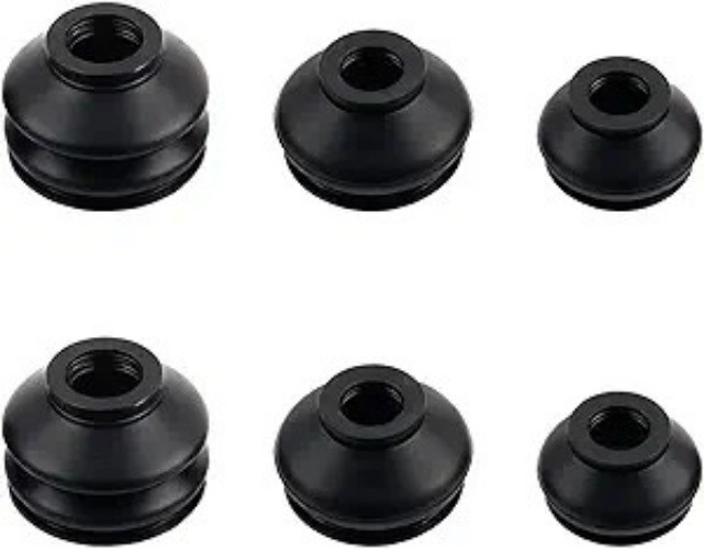 6PCS Tie Rod Boot, Rubber Ball Joint Boot Replacement for Avoiding Dust from Ent