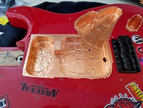 Copper Shielding Tape for Guitars – EMI Hum Blocking Foil Adhesive – Buzz Kill