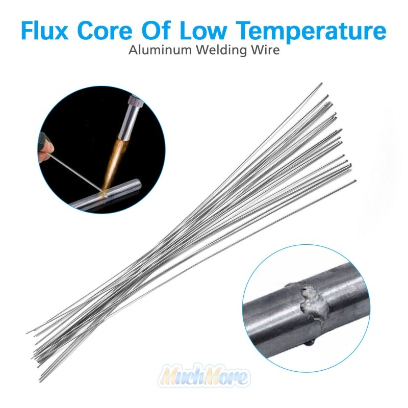 LOT 20″ Flux Core Aluminum Rods Low Temperature Welding Rods Easy Welding Sticks