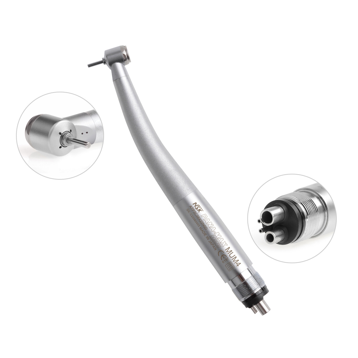 NSK Type Dental PANA-MAX MINI Head High Speed Children Handpiece Push Button CE