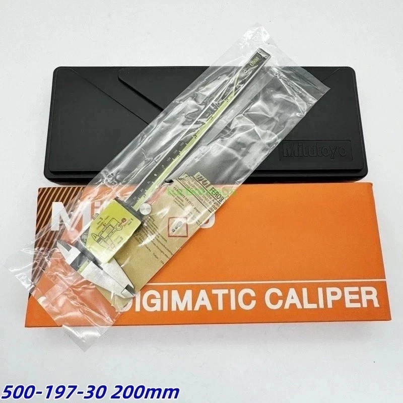 Mitutoyo Japan 500-197-30 200mm/8″ Absolute Digital Digimatic Vernier Caliper