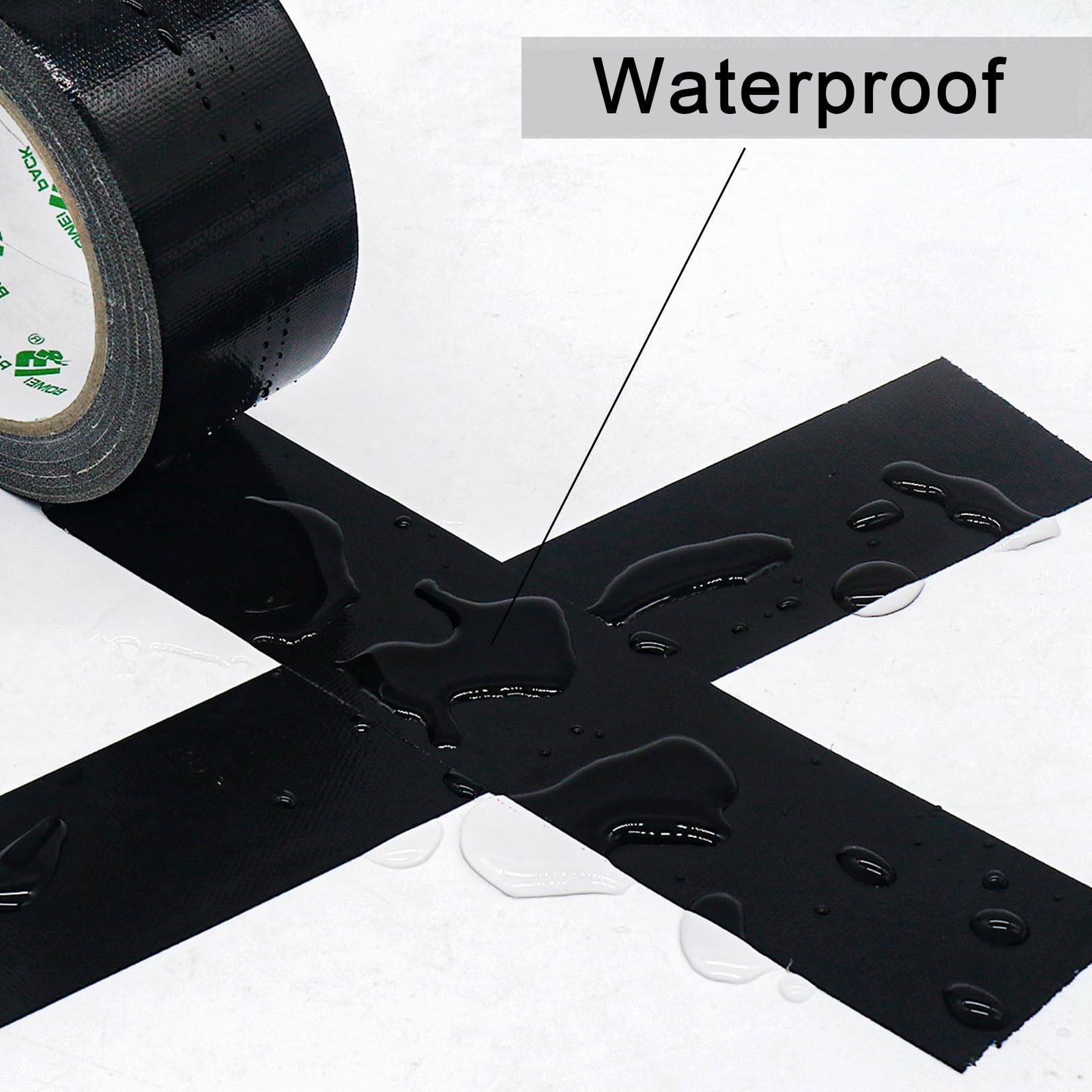 Duct Tape 1.5 inches Wide Black Industrial Grade 1.5 inches x 60 Yards 179 ft…