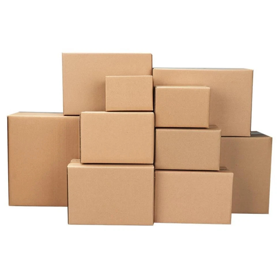 The Boxery 10x8x6” Corrugated Shipping Boxes – 100 Pcs