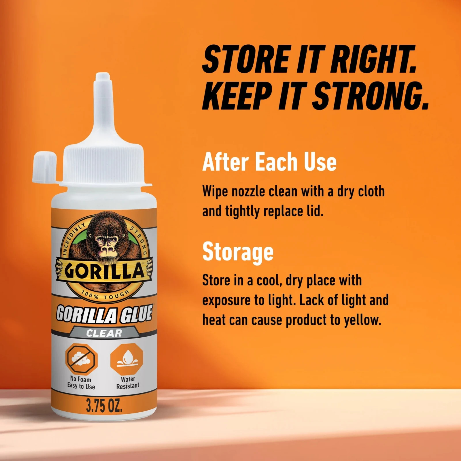 Gorilla Clear Liquid Glue – 3.75oz