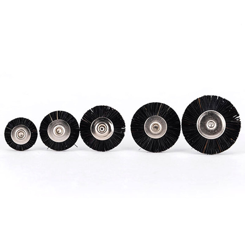 10pcs Dental Polishing Buffing Wheel Brusher 2.35mm Assorted for Rotary Tool