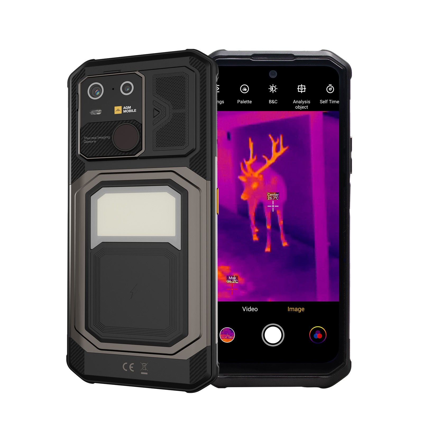 AGM G3 PRO Rugged Smartphone 12GB+512GB 10000mAh Battery 512x 384 Resolution