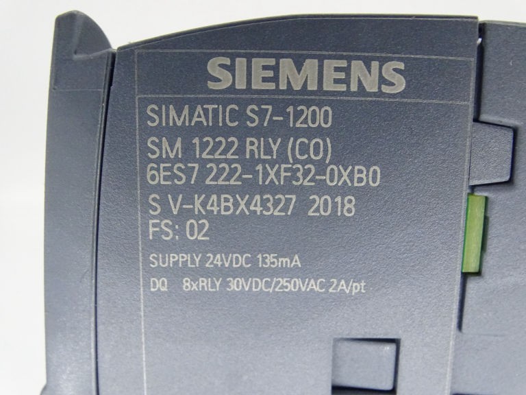SIEMENS 6ES7222-1XF32-0XB0 PLC MODULE