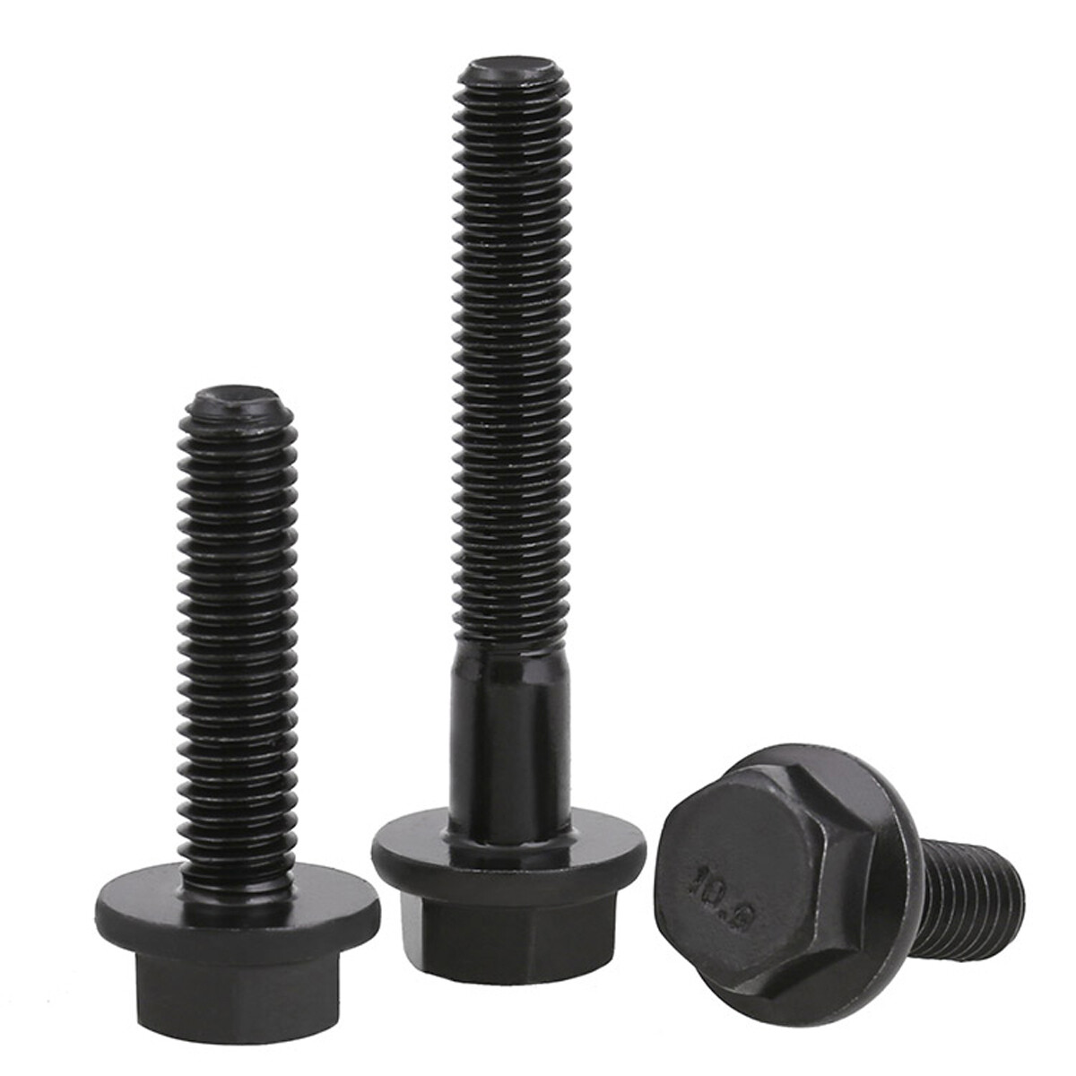 M6 M8 M10 M12 M16 Hex Head Flange Bolts Hexagon Washer Head Screws Grade 10.9