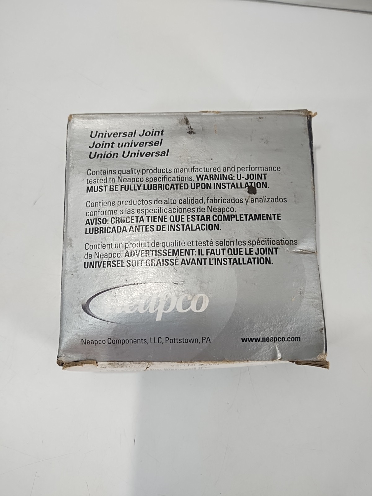 Neapco 1-0170 Universal Joint Spicer 5-170x 2207A ~ New In Box Sealed