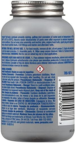 Permatex 80078 Anti-Seize Lubricant with Brush Top Bottle, 8 oz.