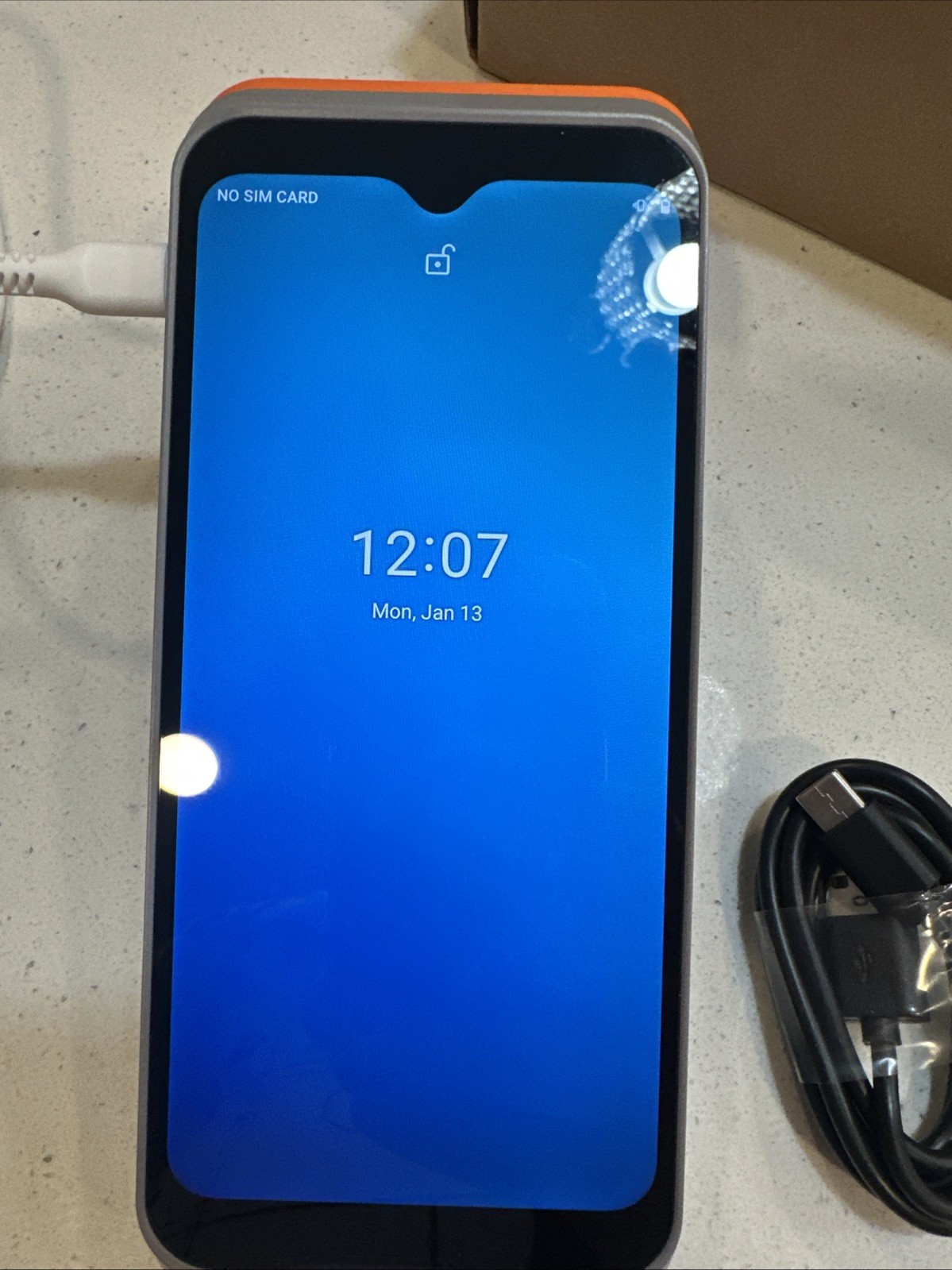 “Handheld Android POS terminal thermal printer”