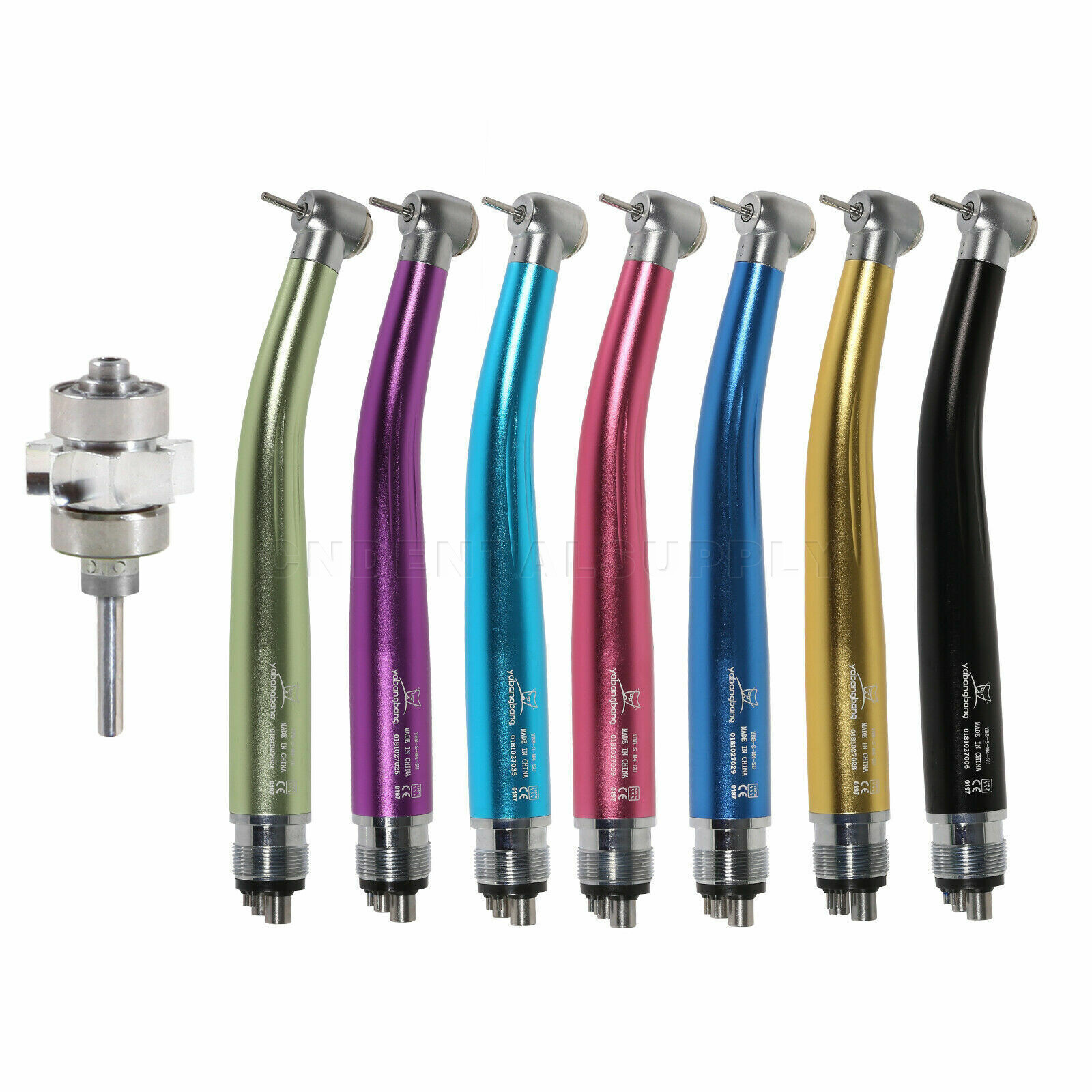 NSK PANA MAX Style Dental High Speed Handpiece Turbine 2/4Holes 7-Colors Rotor
