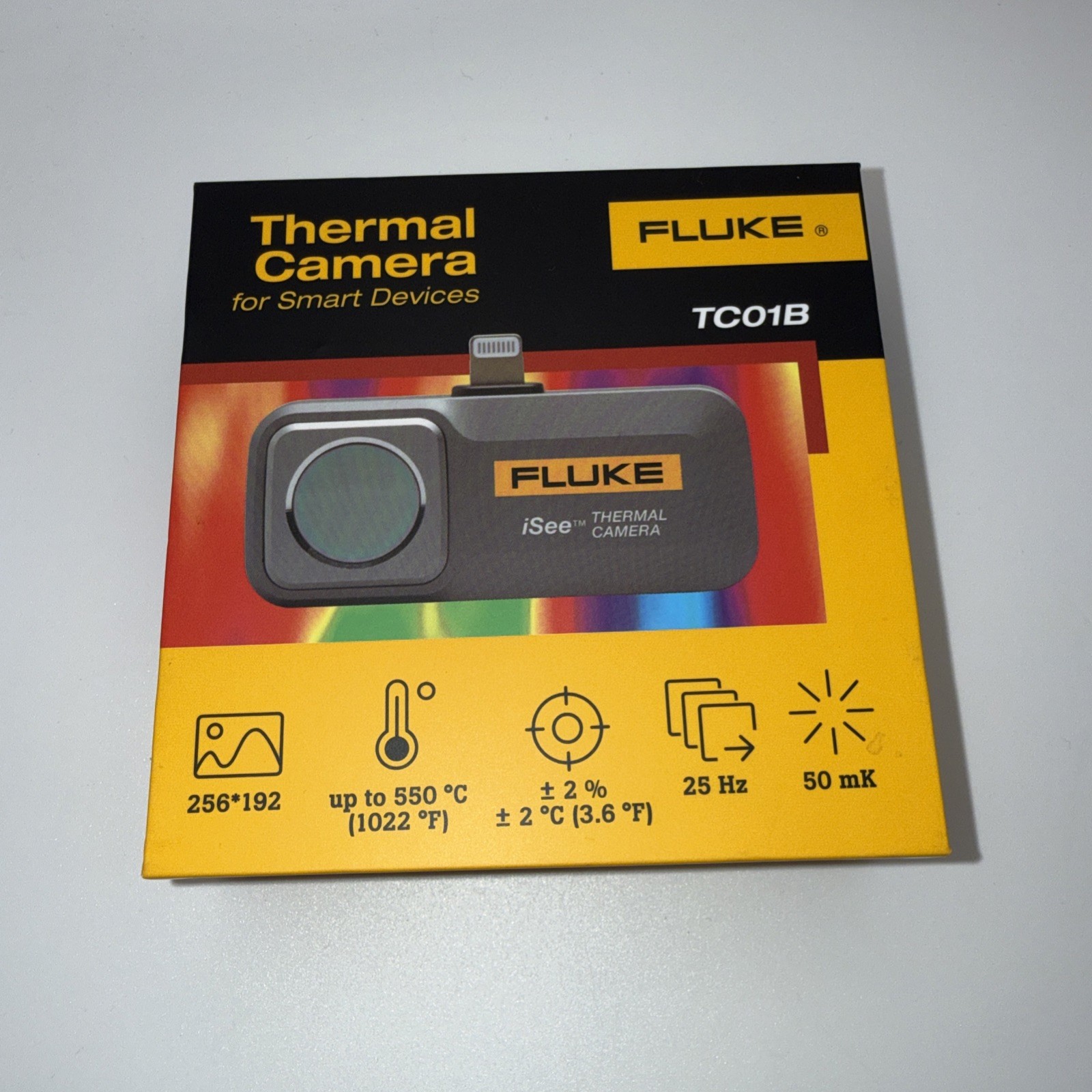 Fluke TC01B iSee Thermal Camera For iOS Apple iPhones iPad