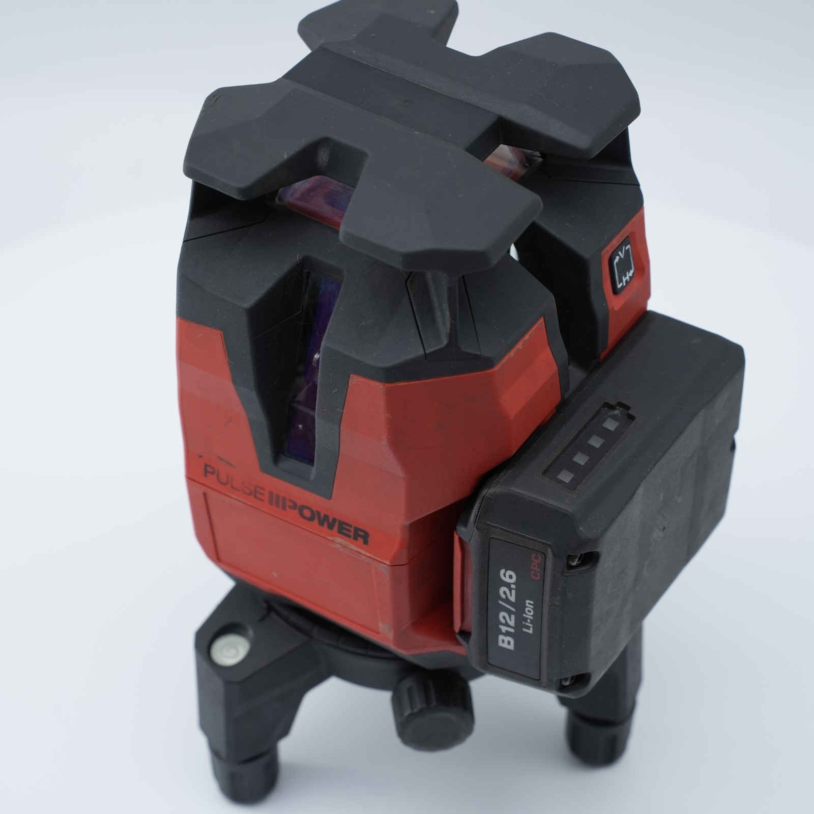 Hilti PM 40-MG Green Laser Level w/ PMA 31G Case Battery Manual Tested Used