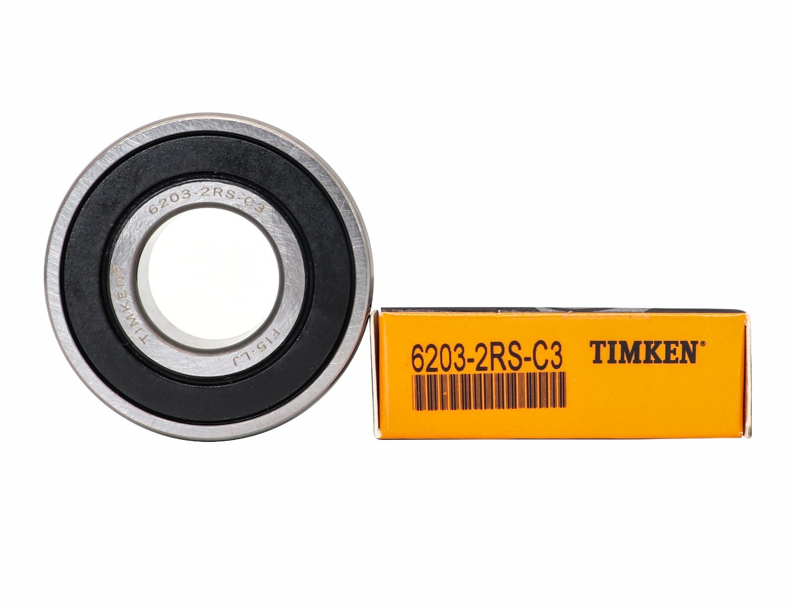 (10PACK) TIMKEN 6203-2RSC3 6203-2RS 17X40X12MM Double Rubber Seal Ball Bearings