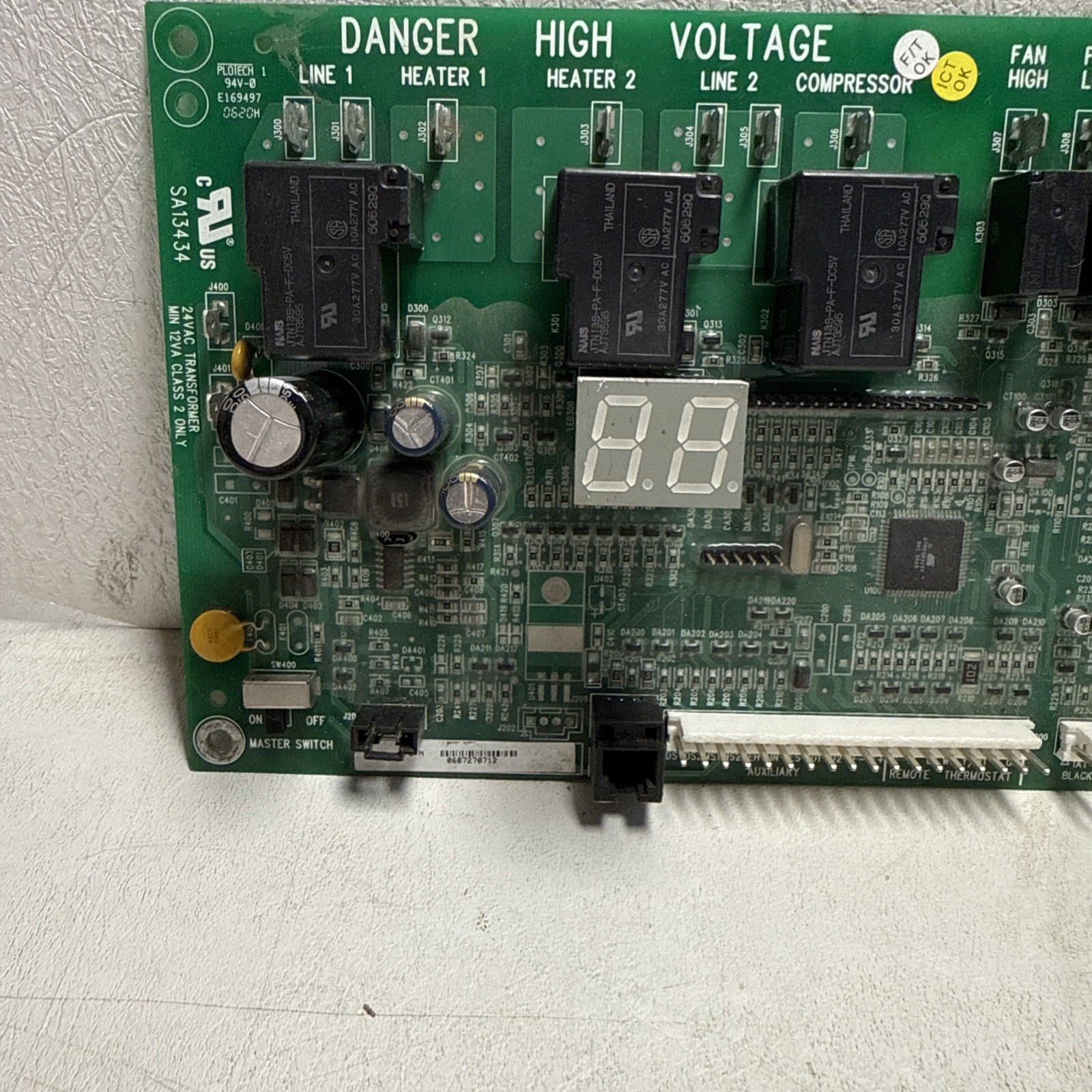 Amana PWB-1244A4-0000 Goodman PTAC PCBCP133 Control Circuit Board
