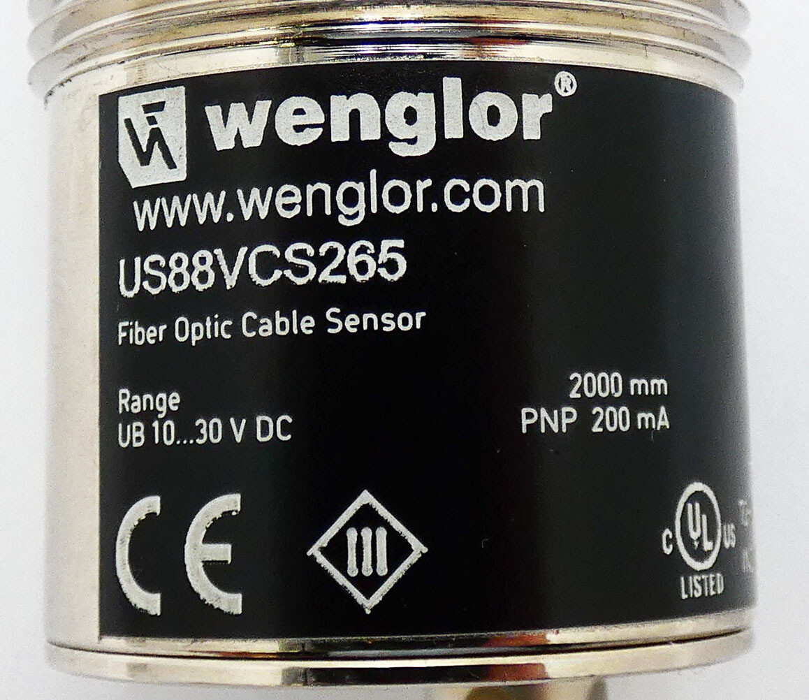 Wenglor US88VCS265 Fiber Optic Amplifier -Unused/Original Box-