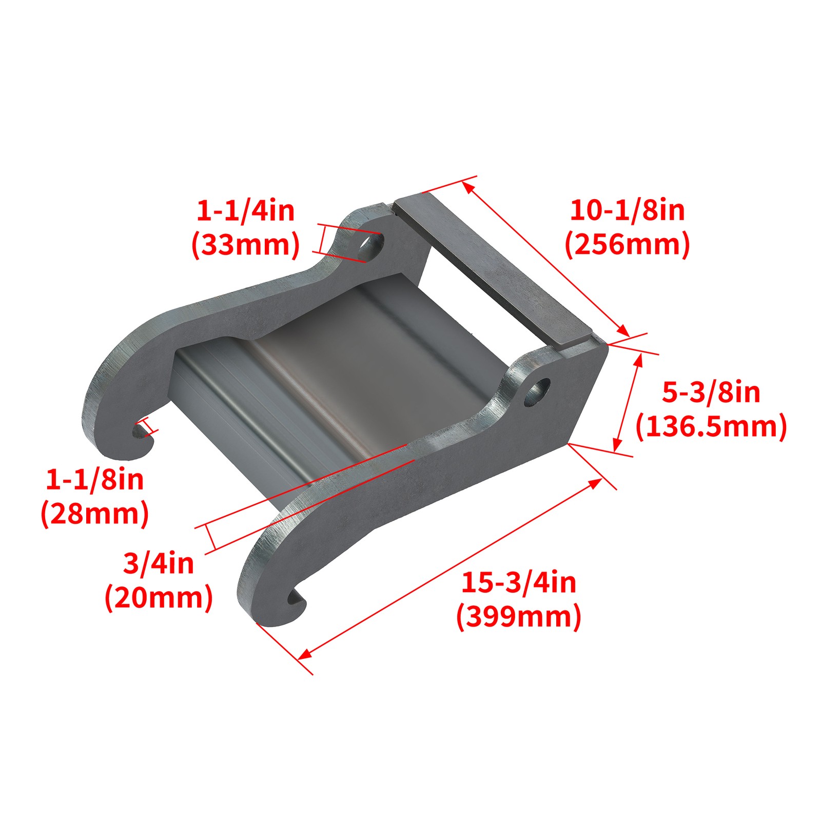 For Bobcat 325 328 331 334 337 341 Quick Attach Coupler Bracket Excavator Bucket