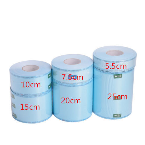 200M/Roll Dental Autoclave Premium Sterilization Self-Sealing Pouch 6 Size Opt