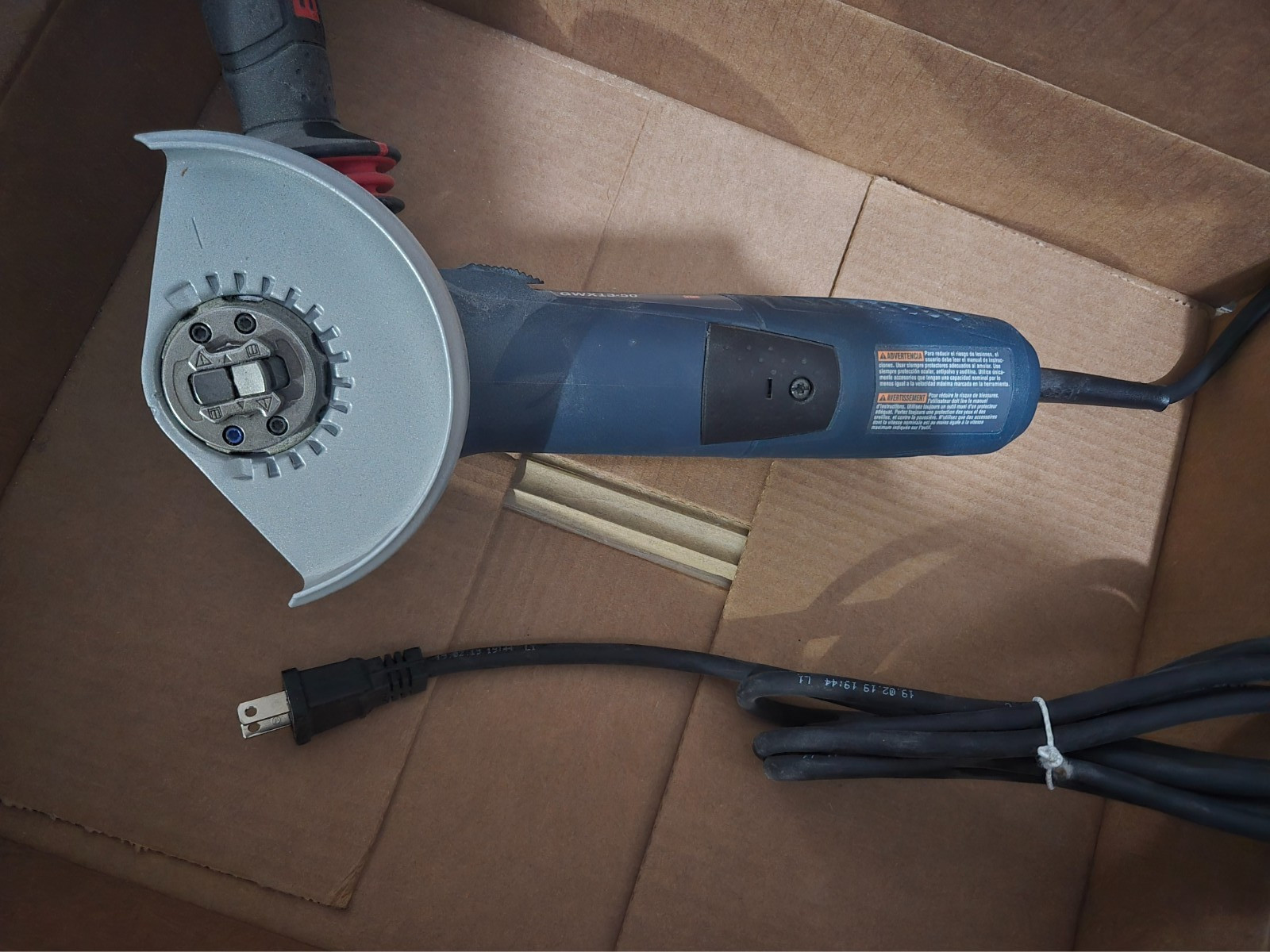 BOSCH GWX13-50 Angle Grinder,13 A,Barrel Grip,5.5 lb 54ZT75