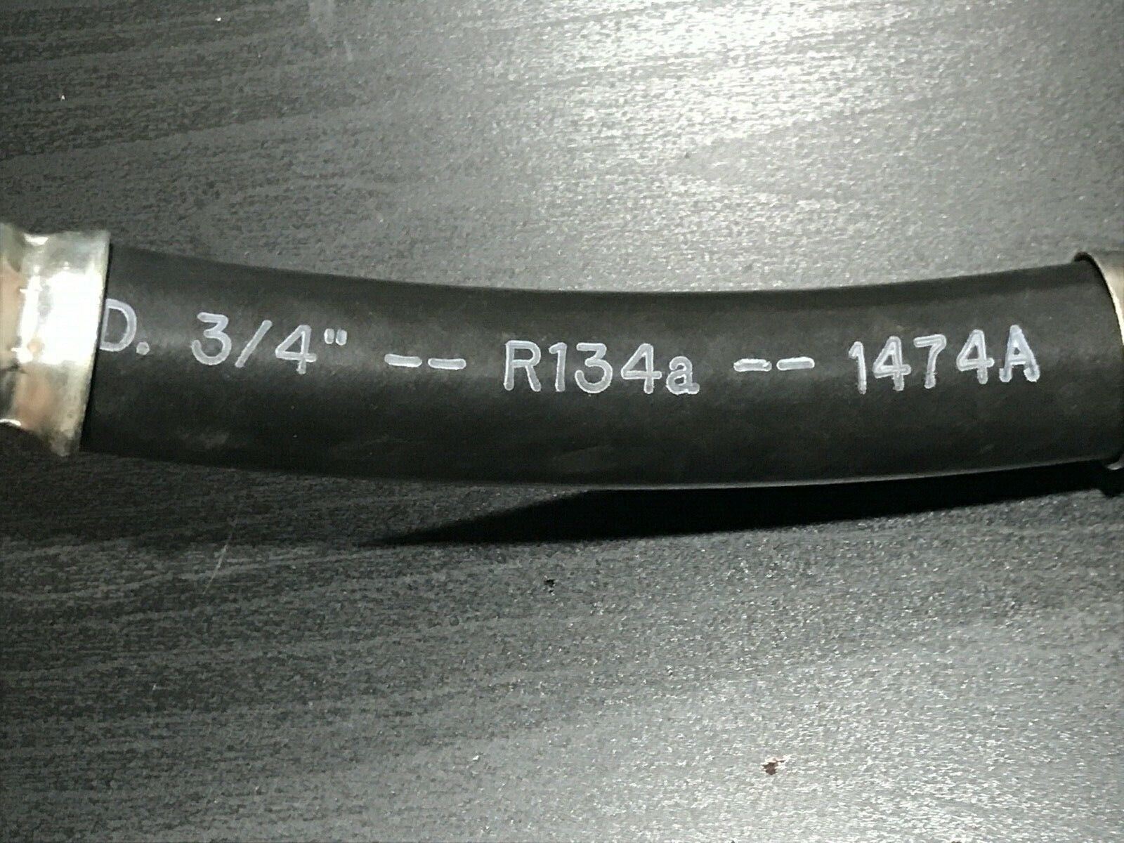 Cat 369-7655 Hose Assembly 19″ Long Parker 7638 19 mm I.D.3/4″ R134a-1474A – New