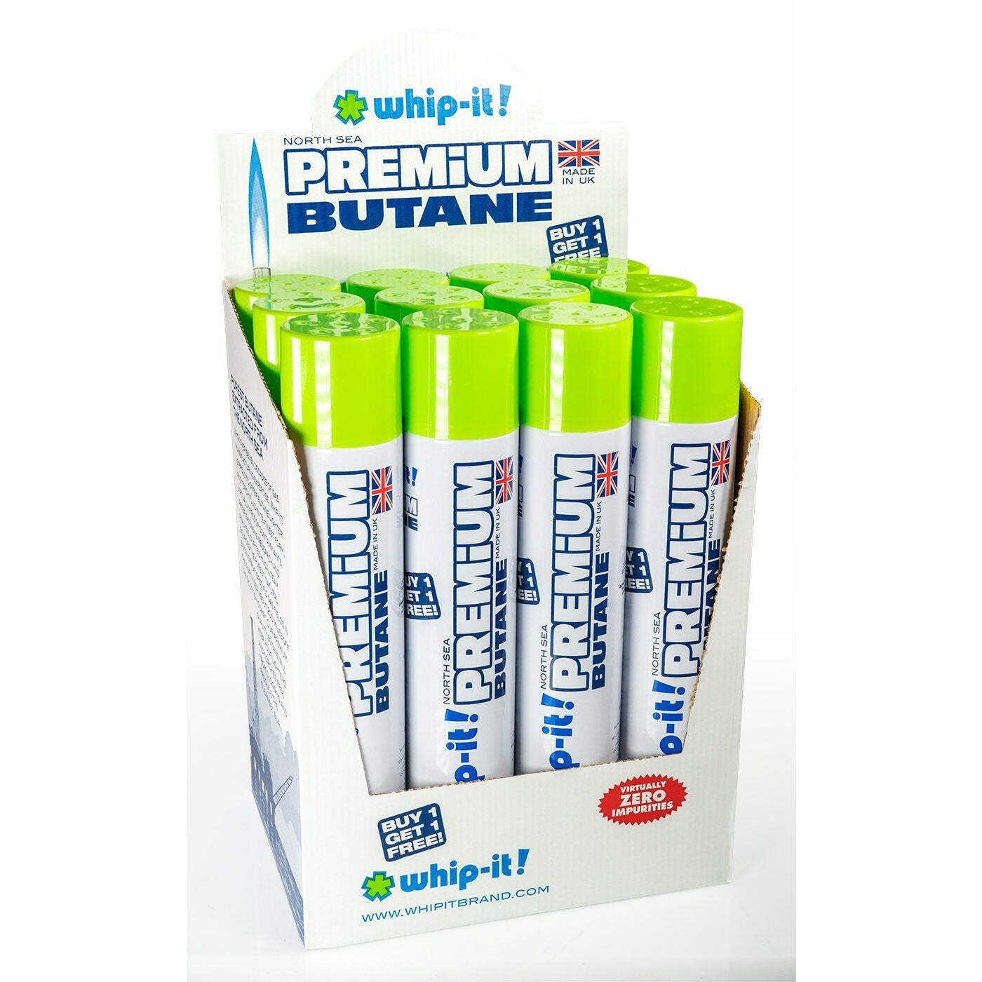 Whip-it! Premium Butane – Zero Impurities 420ML
