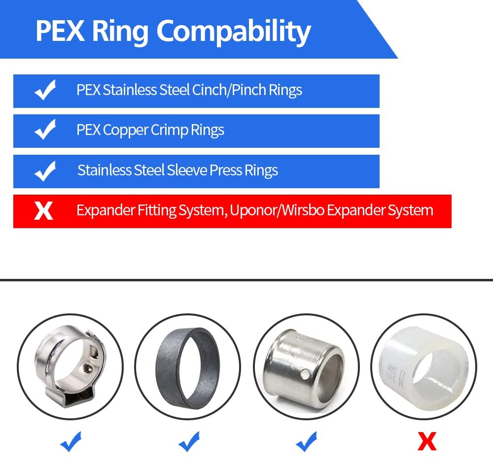 10pcs 1/2″ PEX Barb Plug End Cap, Brass 1/2″-10 Pack, Color