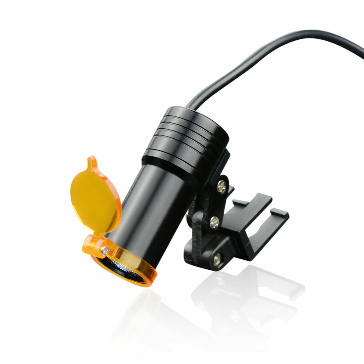 Dental 5W LED Head Light with Filter Insert Type for Binocular Loupes Black US