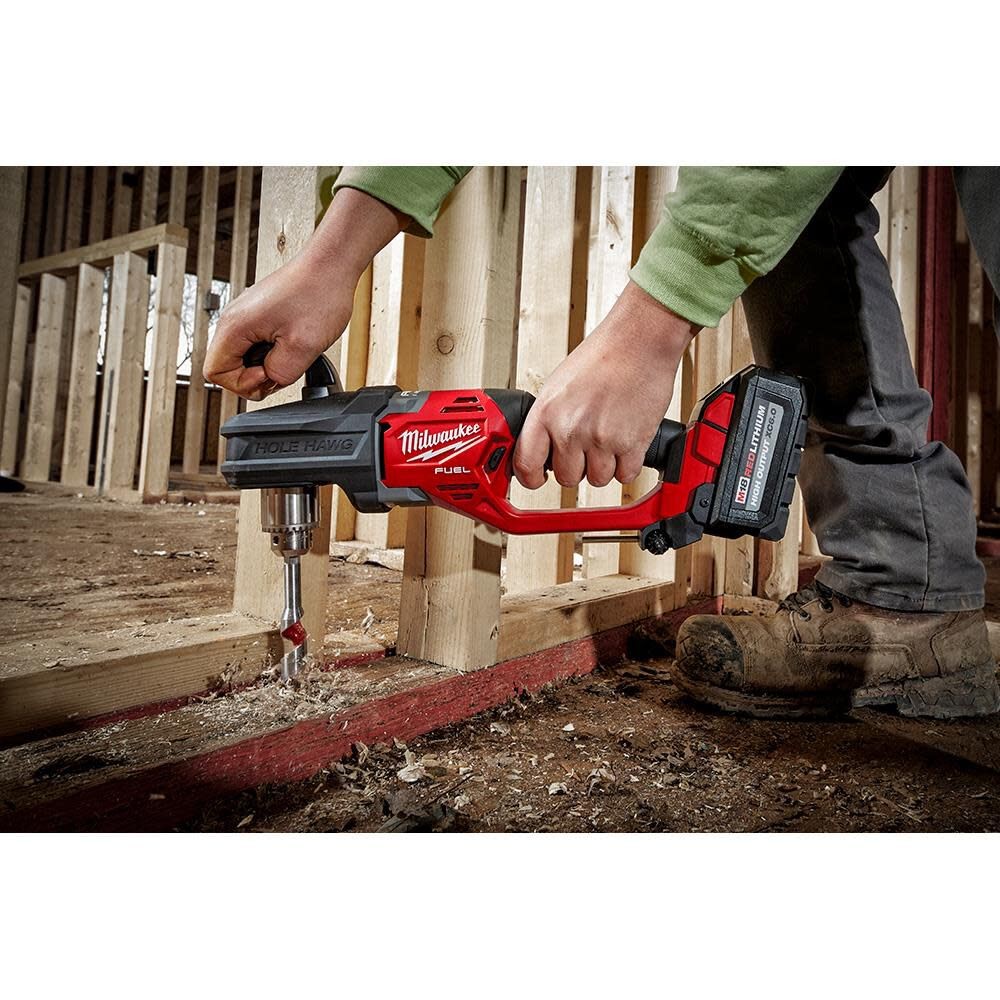 Milwaukee M18 Fuel Hole Hawg 1/2Inch Right Angle Drill (Bare Tool) Refurbished