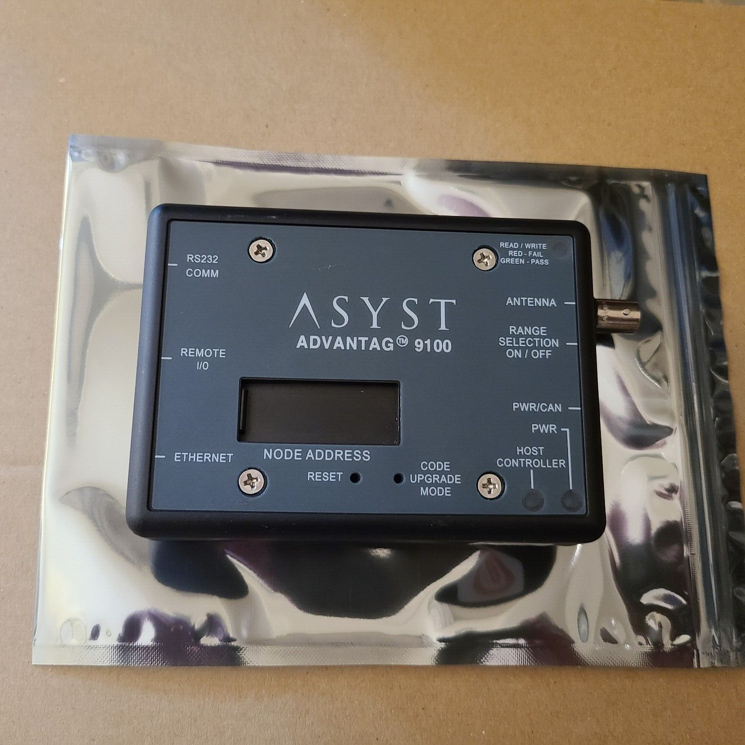 ASYST ADVANTAG 9100 P/N 9700-9960-01 “60 DAYS WARRANTY”