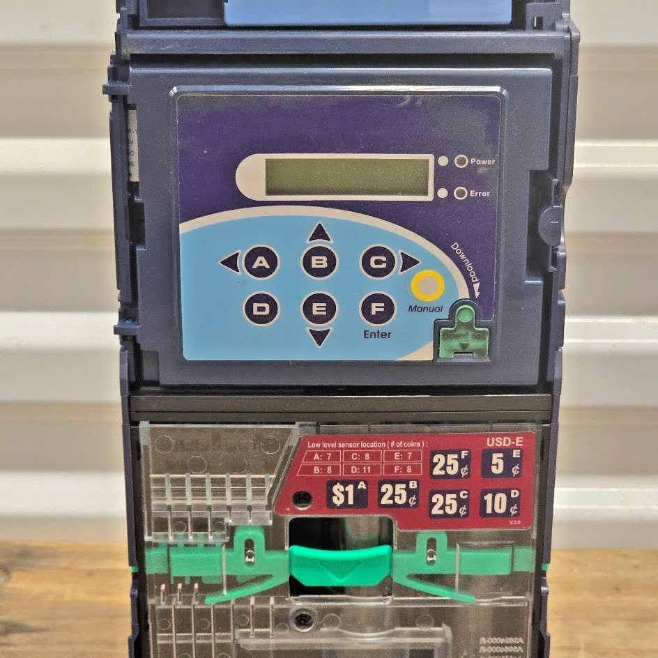 ICT CC6100 Coin Changer Professional Grade Multi-Currency Validator Dispenser