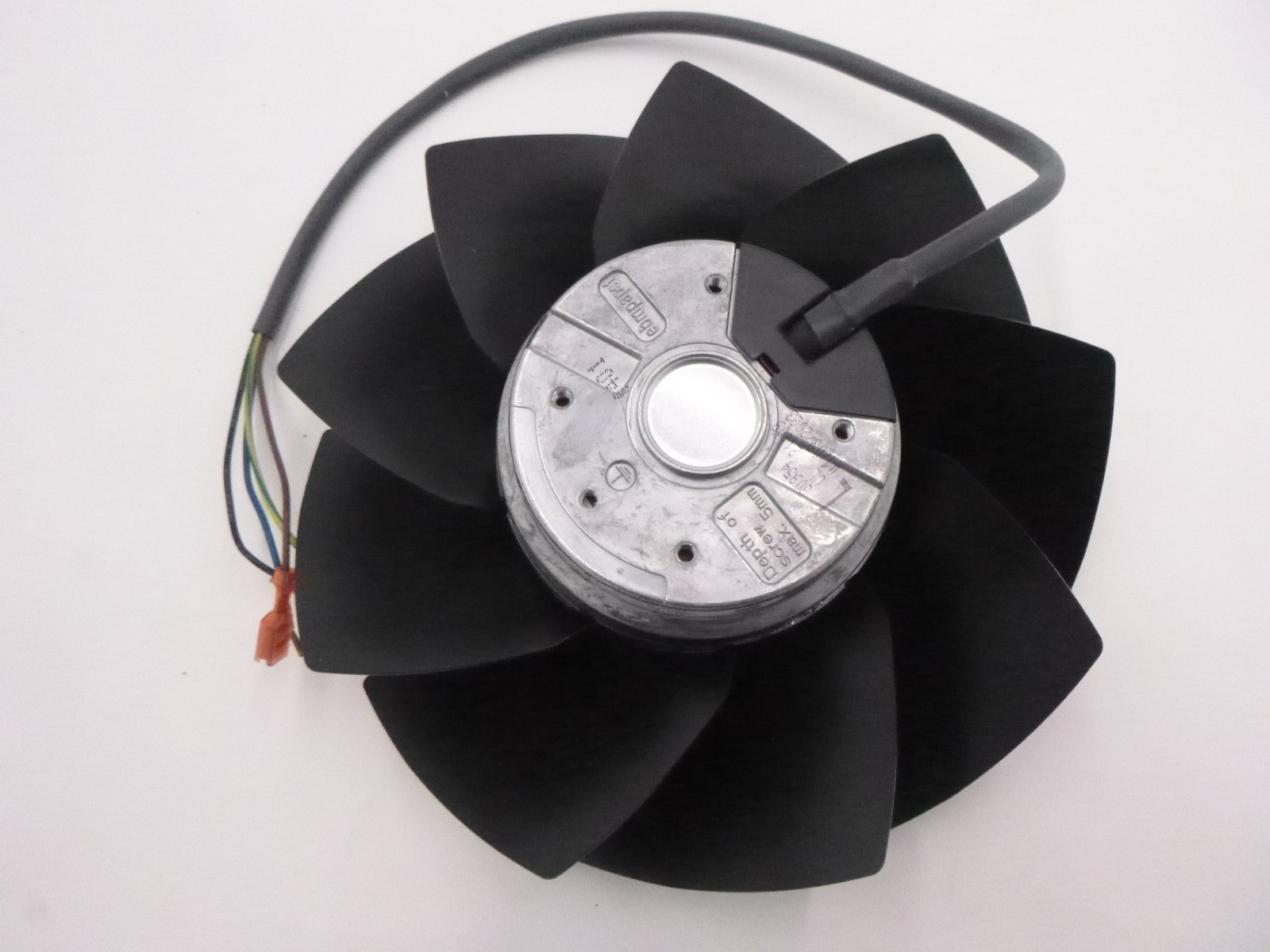 EBM Papst AC Axial Fan A2E200-AH86-75 115VAC – 197mm x 197mm x 65.50mm
