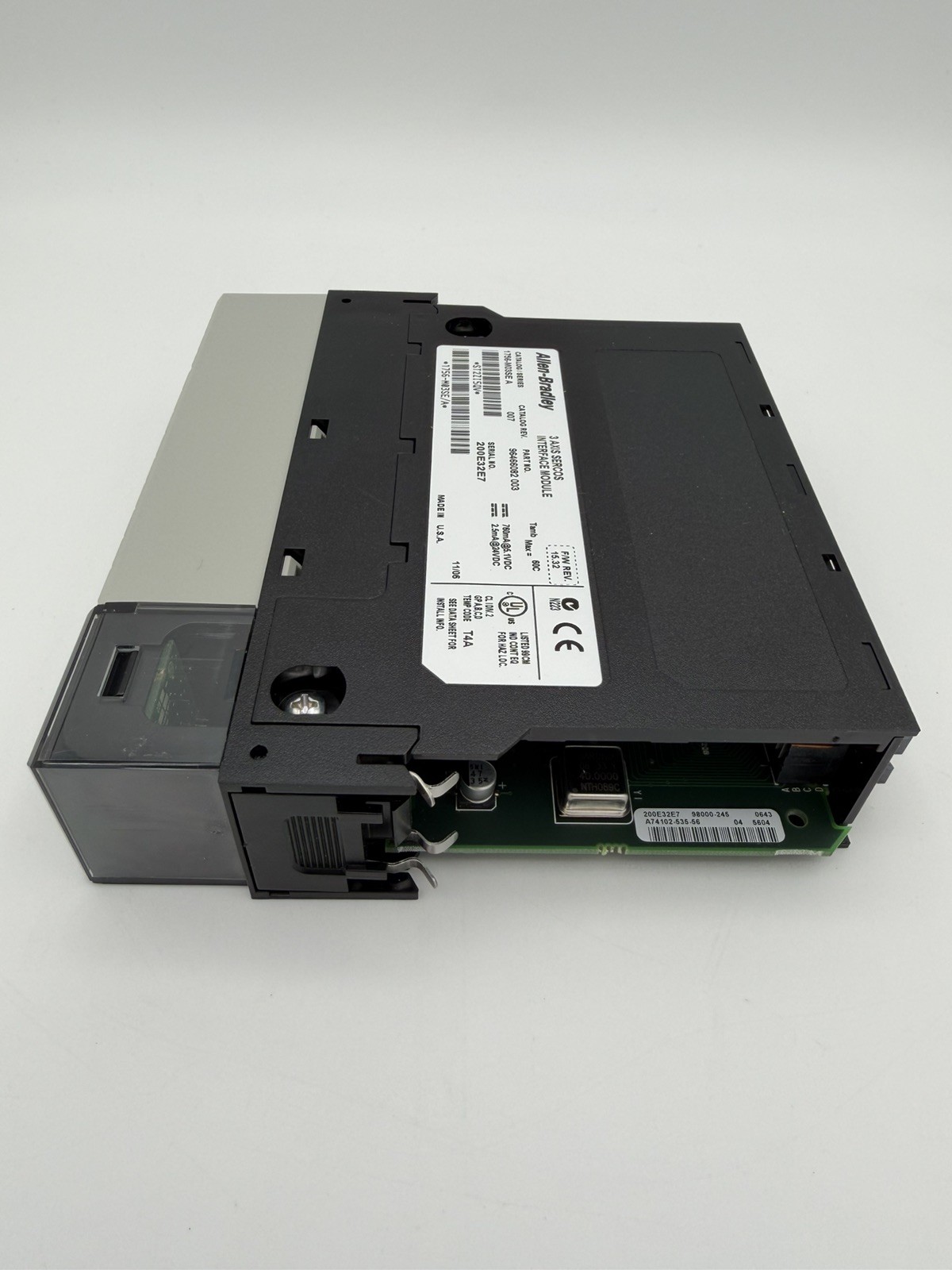 Rockwell Automation Allen Bradley 1756-M03SE 3 Axis SERCOS Interface Module