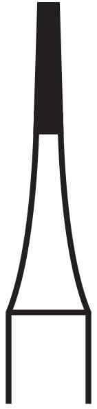 SUPÉR Operative Carbide FGSS557, Short, Made in Canada Pack of 10 Burs