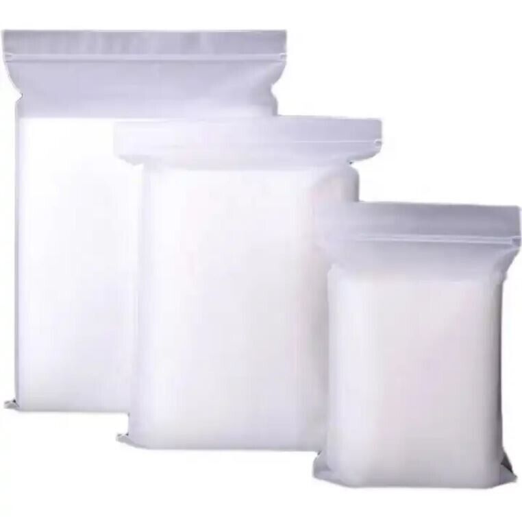 100 Pack 14×20 Inch Clear Reclosable Zipper Bag Plastic Poly Zip Lock Bags 2Mil