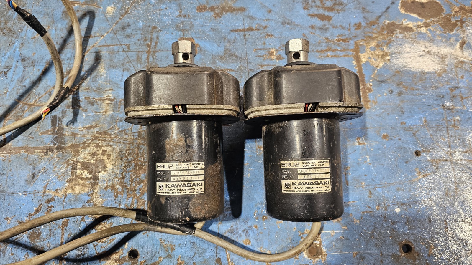 Kawasaki ERU2 Joystick Controller Mitsubishi MM55SR MM40 MM30 Excavator OEM